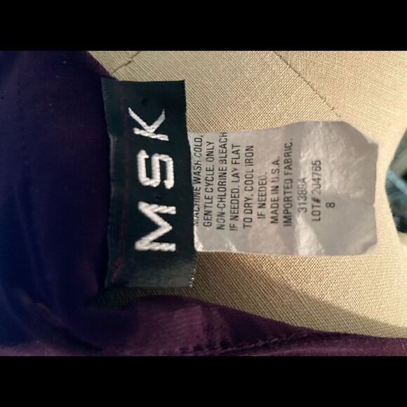 MSK SUPER SILKY SZ S DRESS - Picture 6 of 6